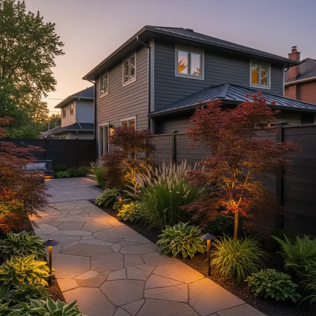 Professional Landscape lighting designer by Legacy Landscaping Etobicoke in Etobicoke